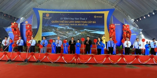 Hải Phòng: Khởi công giai đoạn 1 quần thể du lịch sinh thái Cát Bà