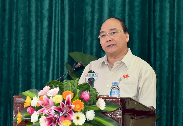 Thủ tướng Nguyễn Xuân Phúc tiếp xúc cử tri
