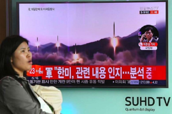 Triều Tiên phóng tên lửa sau khi Seoul có Tổng thống mới - Hình 1