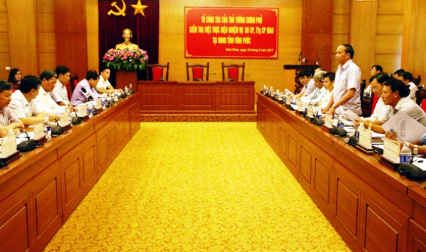 Vĩnh Phúc: Giải trình hàng loạt vấn đề “nóng” với Chính phủ