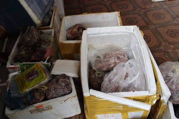 Hà Tĩnh: Phát hiện, thu giữ hơn 200 kg thịt chim đã bốc mùi ôi thiu - Hình 2