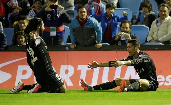 La liga: Thắng dễ Celta Vigo, Real chạm 1 tay vào chức vô địch La Liga - Hình 1