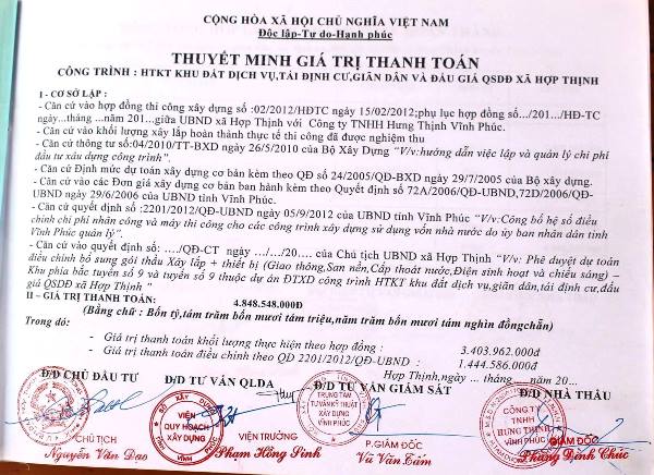 DA bị “tố” nhiều sai phạm tại Tam Dương (Vĩnh Phúc) - Bài 3: Người dân bức xúc