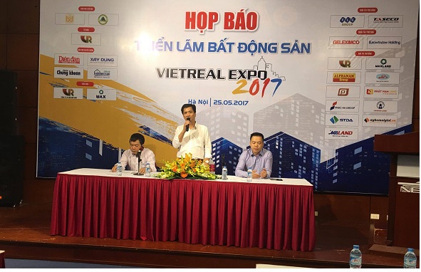 Hội chợ Triển lãm BĐS VN (Vietreal Expo 2017) sẽ quy tụ gần 200 gian hàng của các DN