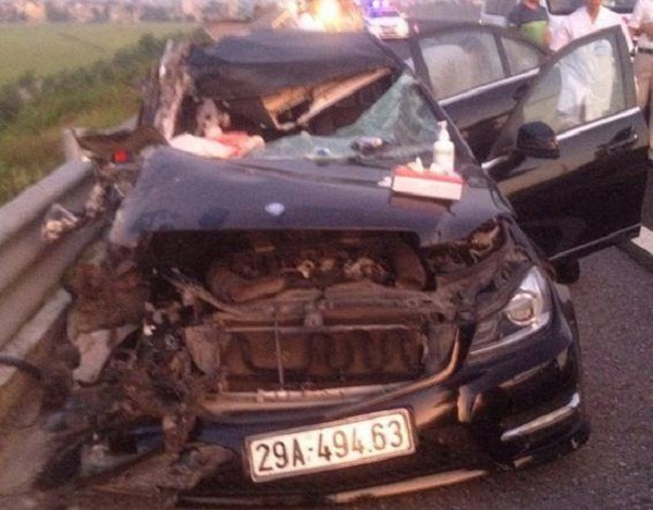 Tai nạn trên cao tốc Hà Nội - Hải Phòng: Bốn người thương vong - Hình 1