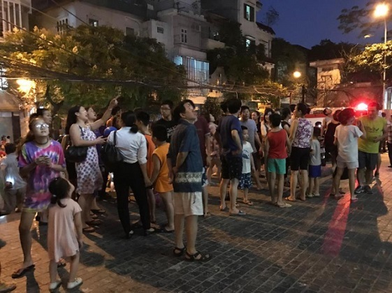 Hà Nội: Cháy lớn tại tòa nhà Capital Trường Chinh