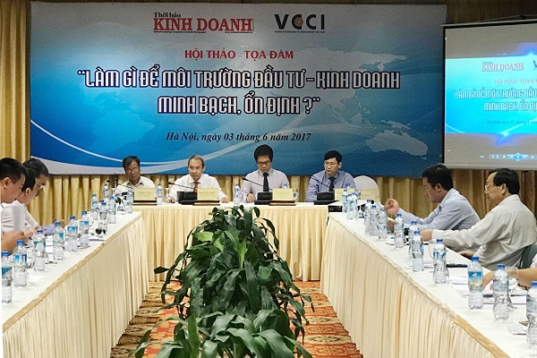 Để môi trường đầu tư kinh doanh minh bạch, ổn định