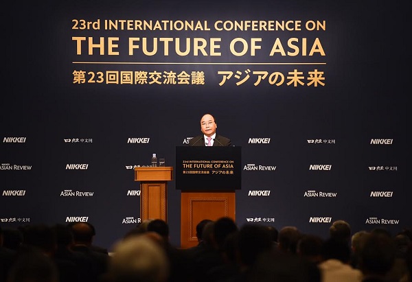 Thủ tướng Nguyễn Xuân Phúc dự phiên khai mạc Hội nghị tương lai Châu Á - Hình 1