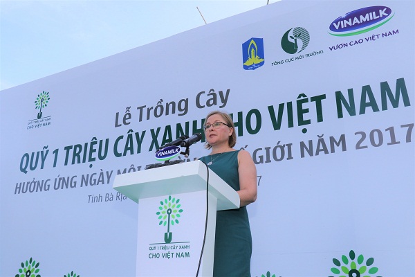 Quỹ một triệu cây xanh và Vinamilk trồng hơn 110.000 cây xanh tại Bà Rịa Vũng Tàu - Hình 3