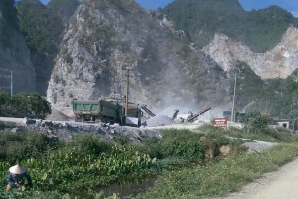 Xã Tân Sơn (Kim Bảng, Hà Nam): Khai thác đá làm khổ người dân