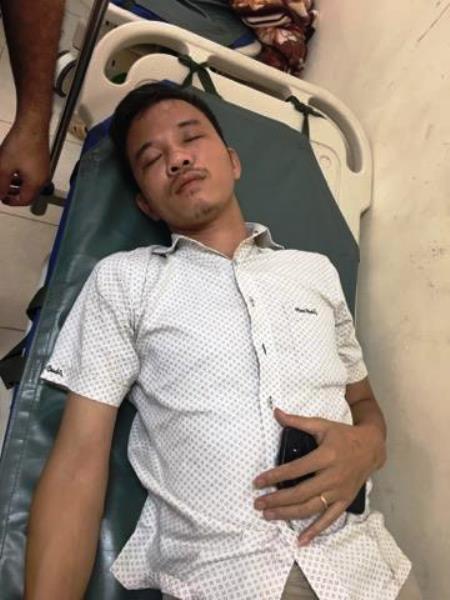 Vĩnh Phúc: Phóng viên Moitruong.net.vn bị côn đồ đánh trọng thương trên đường tác nghiệp - Hình 1