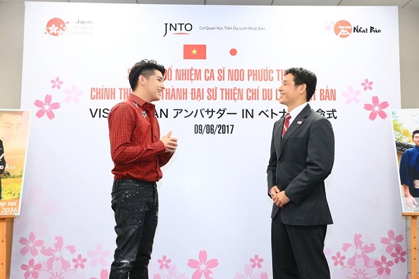 Noo Phước Thịnh trở thành Đại sứ du lịch Nhật Bản - Hình 1