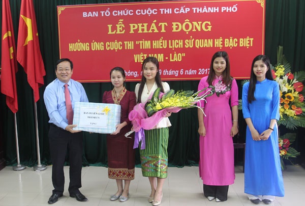 Hải Phòng: Phát động Cuộc thi “Tìm hiểu lịch sử quan hệ đặc biệt Việt Nam – Lào