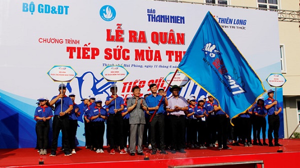 Hơn 85.000 tình nguyện viên tham gia “Tiếp sức mùa thi” tại Hải Phòng