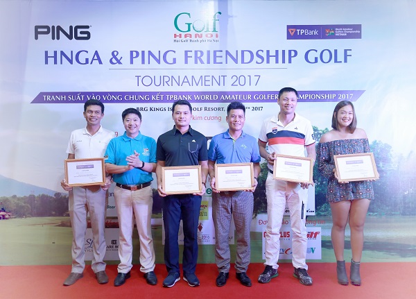 15 golfer được đặc cách vào vòng chung kết TPBank WAGC 2017