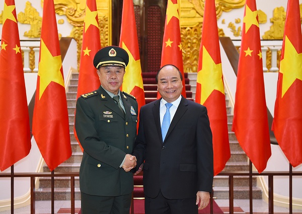 Thủ tướng Nguyễn Xuân Phúc tiếp Phó chủ tịch Quân ủy Trung ương Trung Quốc - Hình 1