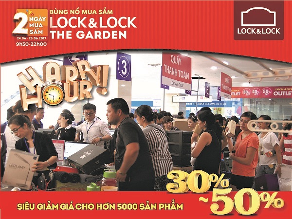Lock&Lock khuyến mại lớn mừng Ngày Gia đình Việt Nam