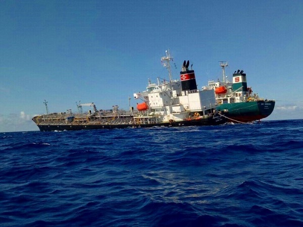 Giải cứu thành công tàu chở gần 30.000 tấn hóa chất gặp nạn