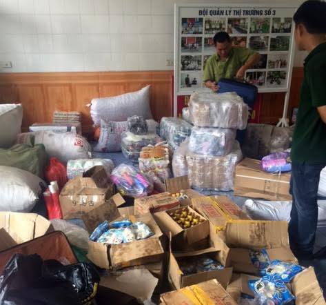 Quảng Ninh: Thu giữ 432 kg thực phẩm Trung Quốc nhập lậu