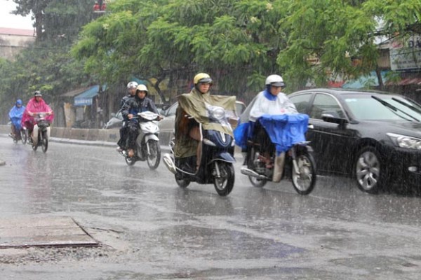 Từ ngày 13/7/2017: Xuất hiện mưa lớn trên diện rộng - Hình 1