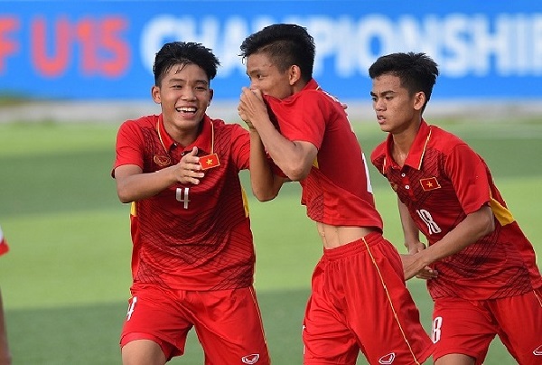 Giải U15 Đông Nam Á 2017: Việt Nam có trận thắng thứ 2 liên tiếp - Hình 1