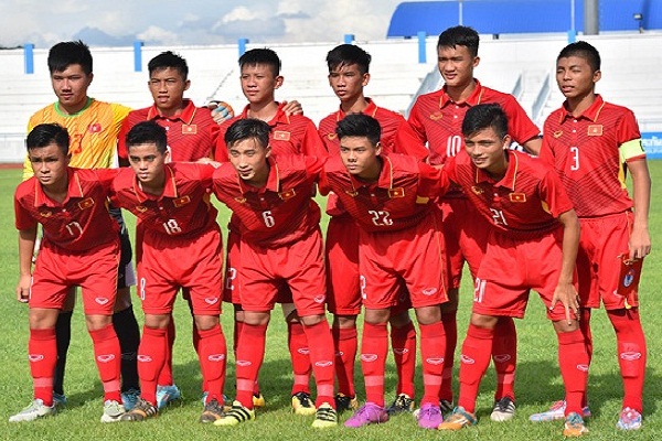 Giải U15 Đông Nam Á 2017: “Hủy diệt” Philippines, U15 Việt Nam đứng nhất bảng - Hình 1