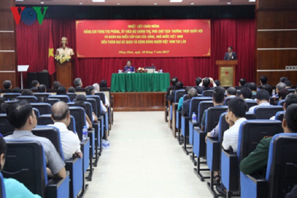 Phó Chủ tịch Quốc hội thăm cộng đồng người Việt tại Lào - Hình 3