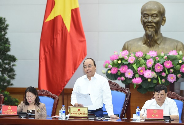 Thủ tướng Nguyễn Xuân Phúc làm việc với Hội Chữ thập đỏ Việt Nam - Hình 1
