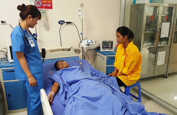 Vĩnh Phúc: Cứu sống bệnh nhân bị sốc phản vệ do tiêm thuốc SAT