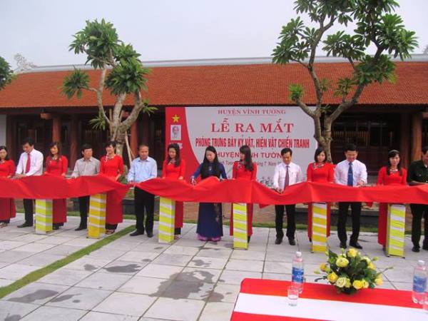 Vĩnh Tường (Vĩnh Phúc): Ra mắt Phòng trưng bày kỷ vật, hiện vật chiến tranh