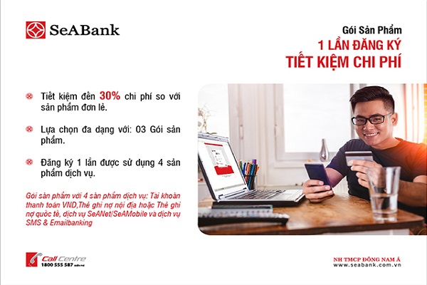 SeaBank ra mắt gói sản phẩm dành cho khách hàng cá nhân