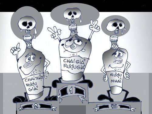 Chuyển động 389: Rượu giả được chế biến từ nước lã pha hóa chất