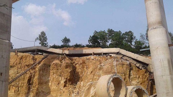 Quảng Ninh: Sập dầm cầu tại dự án cao tốc nghìn tỷ