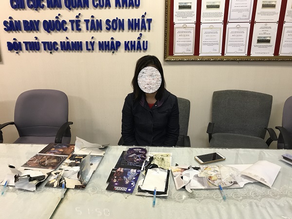 TP. HCM: Bắt giữ một phụ nữ tại sân bay Tân Sơn Nhất với cáo buộc vận chuyển ma túy - Hình 1
