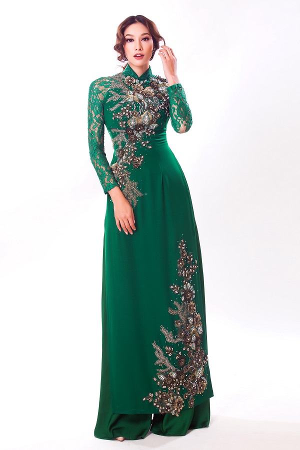 Lilly Nguyễn “gợi ý” trang phục áo dài cưới truyền thống cho ngày trọng đại - Hình 5