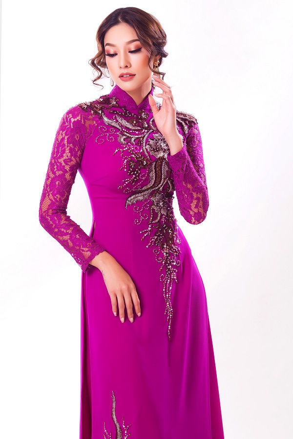 Lilly Nguyễn “gợi ý” trang phục áo dài cưới truyền thống cho ngày trọng đại - Hình 6