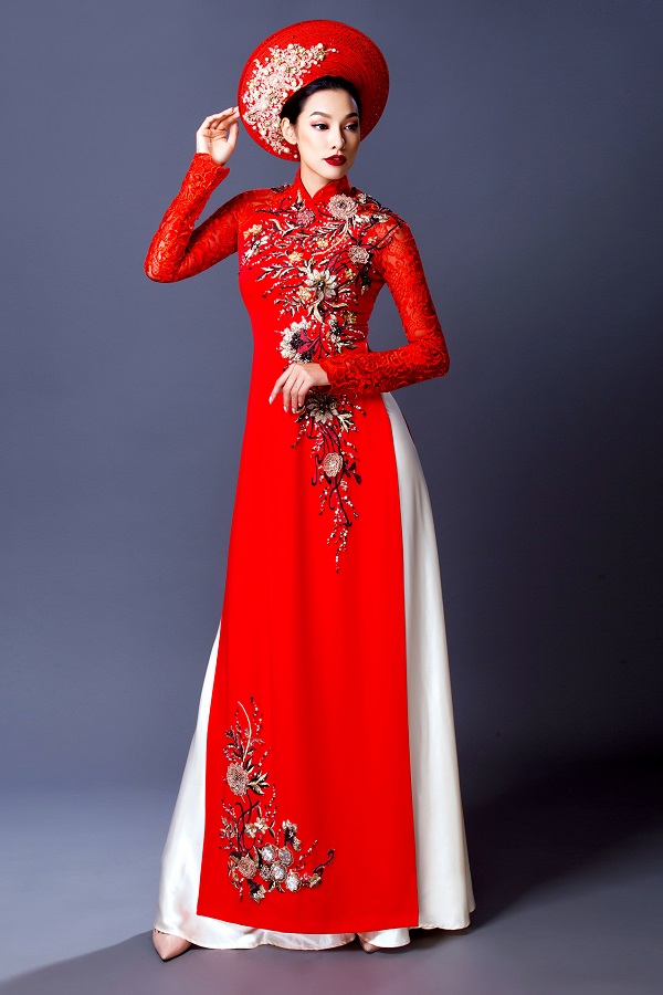 Lilly Nguyễn “gợi ý” trang phục áo dài cưới truyền thống cho ngày trọng đại - Hình 4