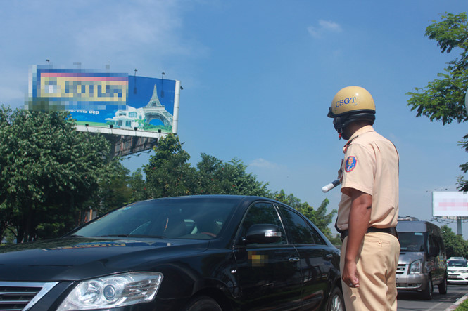 Được sử dụng giấy đăng ký photo khi tham gia giao thông