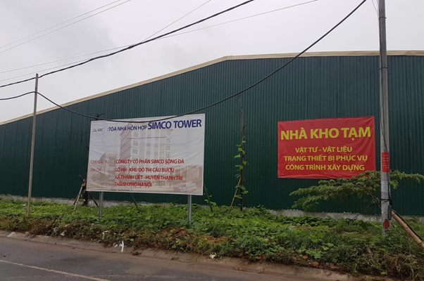 Thanh Trì (Hà Nội): Hàng loạt nhà xưởng “mọc” trên đất xây dựng Tòa nhà SIMCO Tower