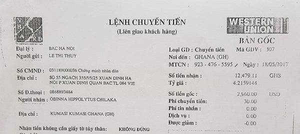 Khách hàng tố Agribank thực hiện chuyển USD... nhầm người