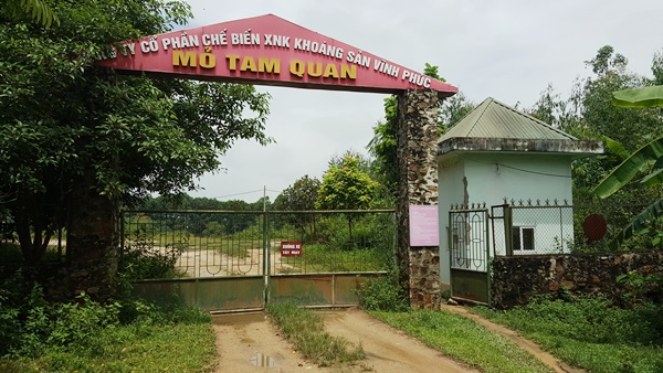 Giải quyết vướng mắc tại mỏ đá Tam Quan (Vĩnh Phúc): Đã có tín hiệu tích cực