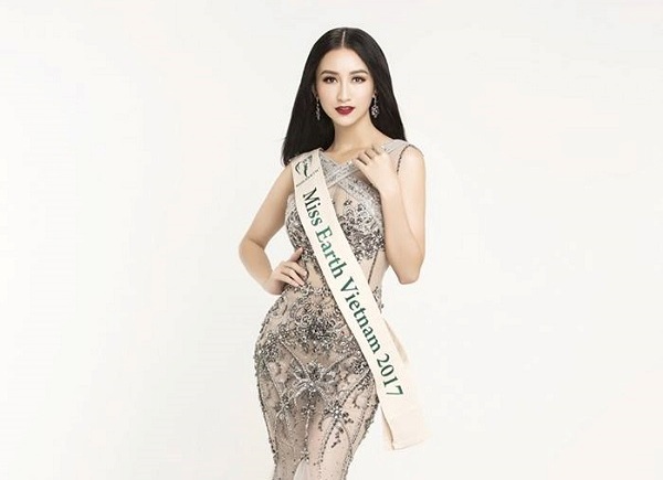 Lộ diện nhan sắc chinh chiến tại Hoa hậu Trái đất 2017