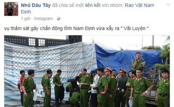 Triệu tập đối tượng tung tin đồn 8 người chết tại Nam Định - Hình 1