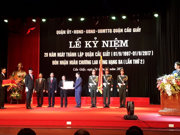 Quận Cầu Giấy: 20 năm xây dựng và phát triển