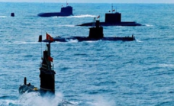 Trung Quốc bắt đầu tập trận bắn đạn thật ở Ấn Độ Dương