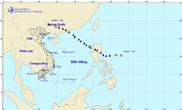Dự báo thời tiết ngày 28/8: Bắc Bộ có mưa trên diện rộng