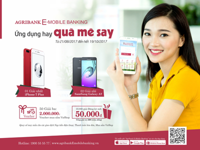 Mừng sinh nhật, rộn ràng niềm vui cùng Agribank E-Mobile Banking