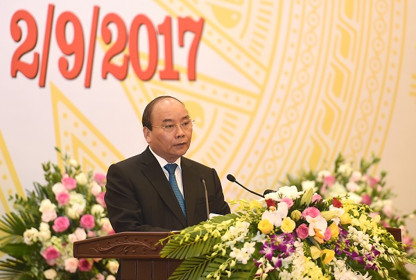 Phát biểu của Thủ tướng Nguyễn Xuân Phúc tại chiêu đãi Kỷ niệm 72 năm Quốc khánh 2/9