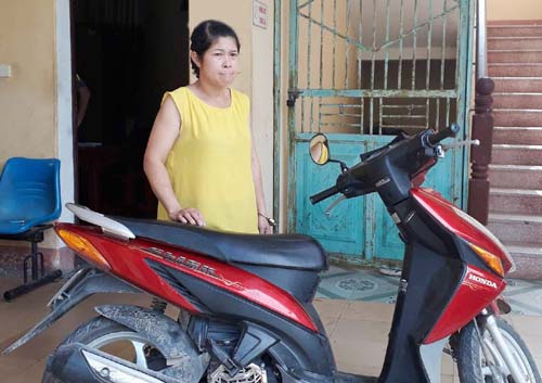 Thanh Hóa: Bắt “nữ tặc” chuyên trộm cắp xe máy - Hình 1