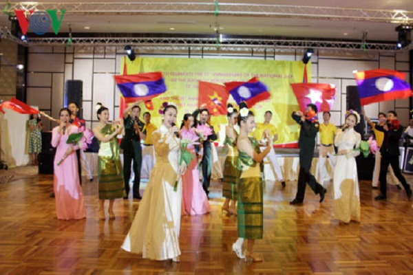 Kỷ niệm 55 năm ngày thiết lập quan hệ ngoại giao Việt Nam - Lào - Hình 1